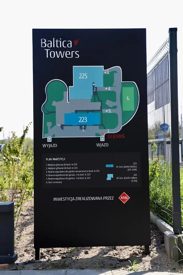 Apartament Gdansk Baltica Towers 7Floor 0*,  폴란드